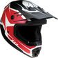 Z1R Youth Rise Helmet - Flame - Red - Small 0111-1445