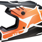 Z1R Youth Rise Helmet - Flame - Orange - Large 0111-1444