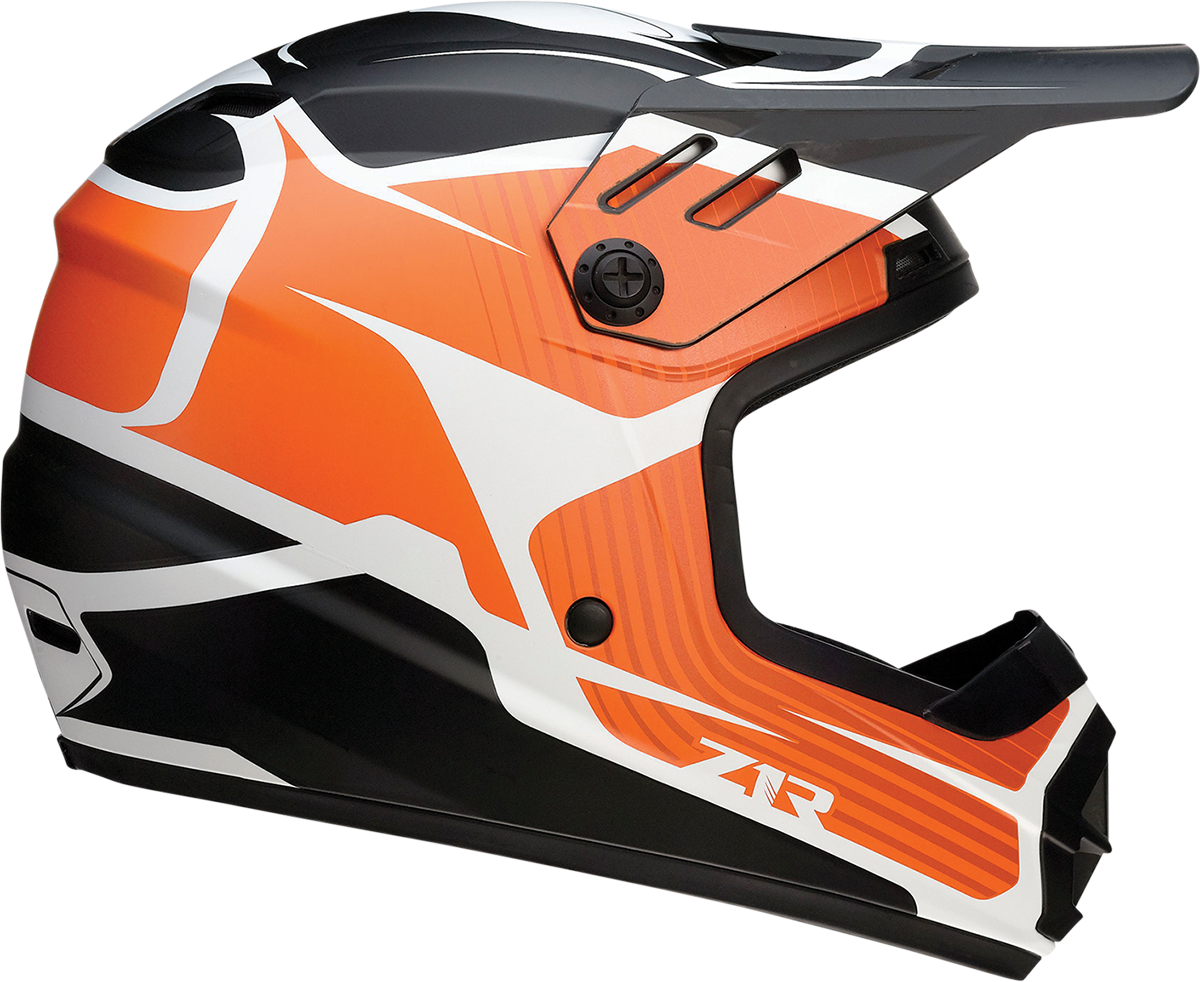 Z1R Youth Rise Helmet - Flame - Orange - Small 0111-1442