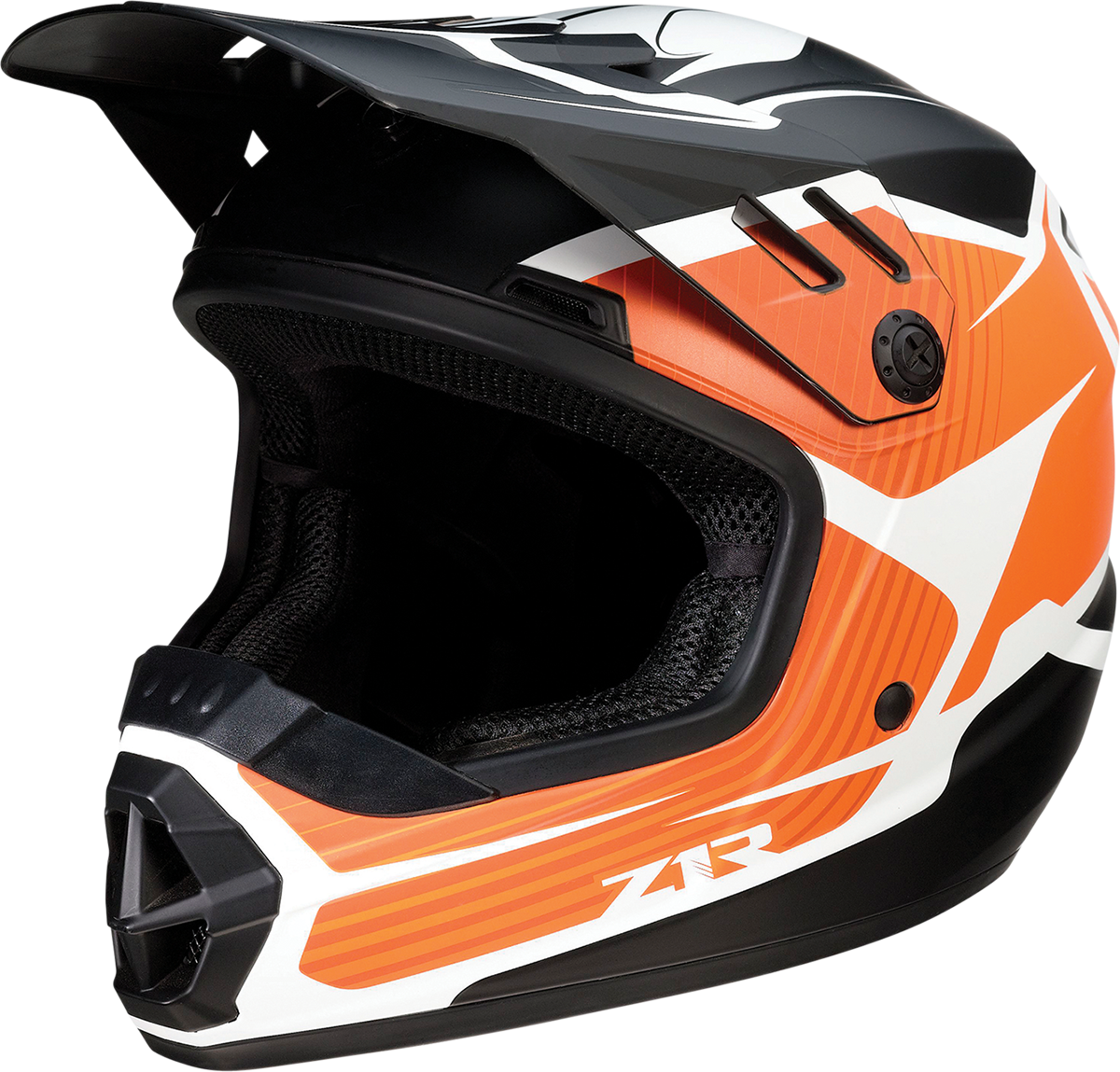 Z1R Youth Rise Helmet - Flame - Orange - Small 0111-1442