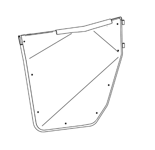 Rival - Alloy Door Skin (LEFT) - Polaris Ranger 570