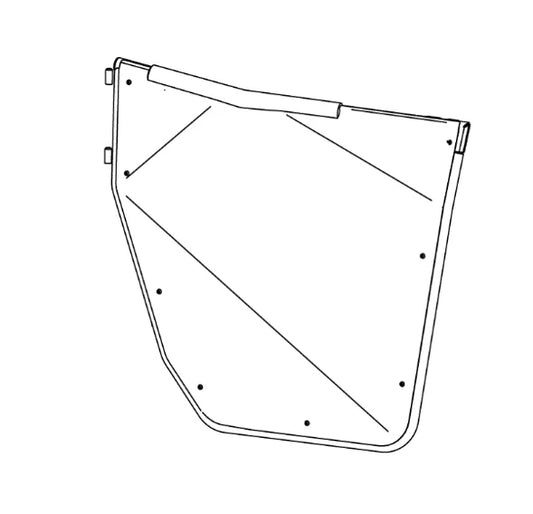 Rival - Alloy Door Skin (RIGHT) - Polaris Ranger 570