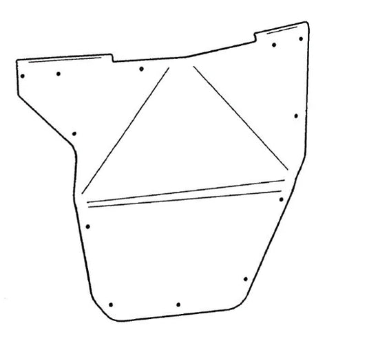 Rival - Alloy Door Skin ( Left) - Can -Am