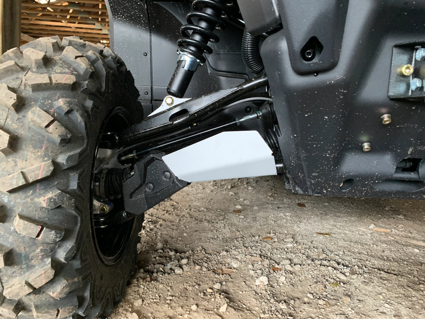 Rival - Can-Am Defender HD5 / HD7 / HD8 / HD9 / HD10 Curved Alloy Front A Arm Guards