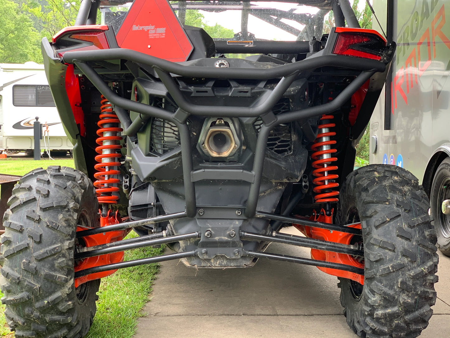 Rival - Can-Am Maverick X3 Extreme Alloy Rear Bumper