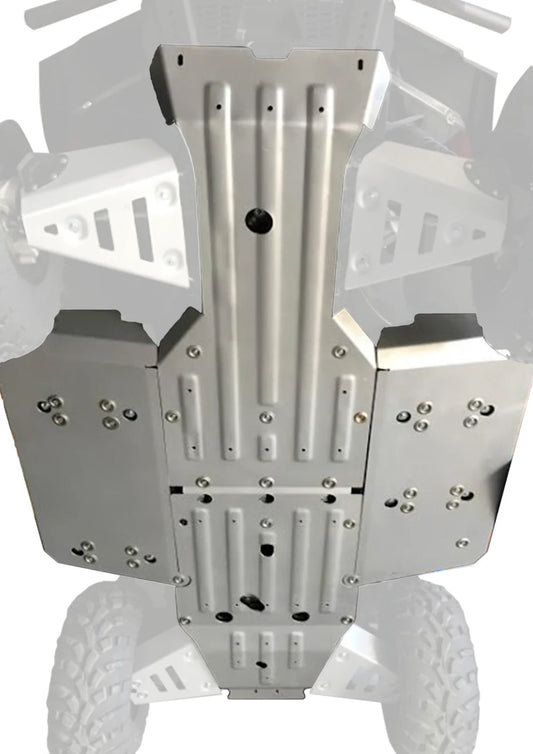 Rival - Polaris Ranger 500 / 570 Mid Size Alloy Central Skid Plate