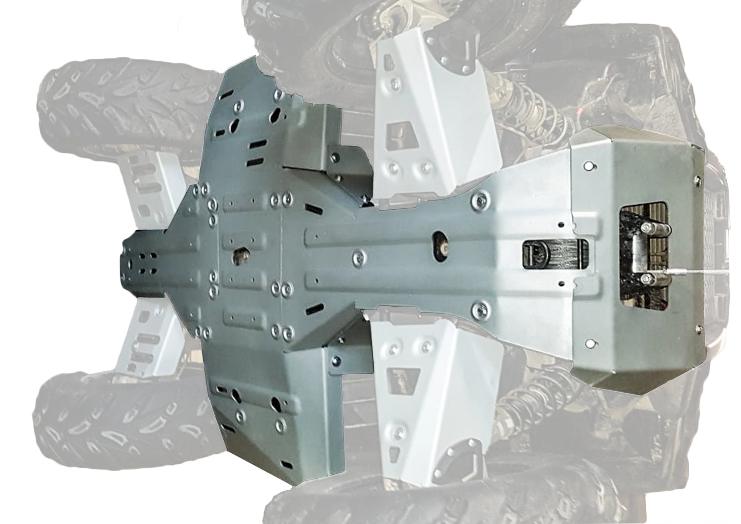 Rival - Polaris Sportsman 450 / 570 Alloy Central Skid Plate