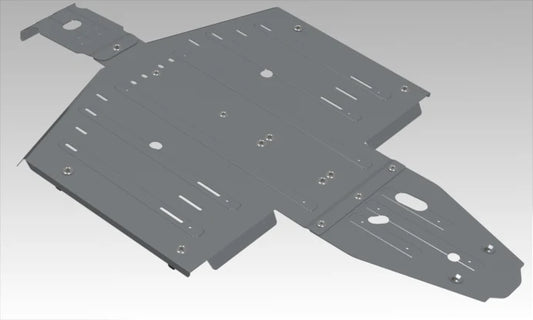 Rival - Polaris General 1000 Alloy Central Skid Plate