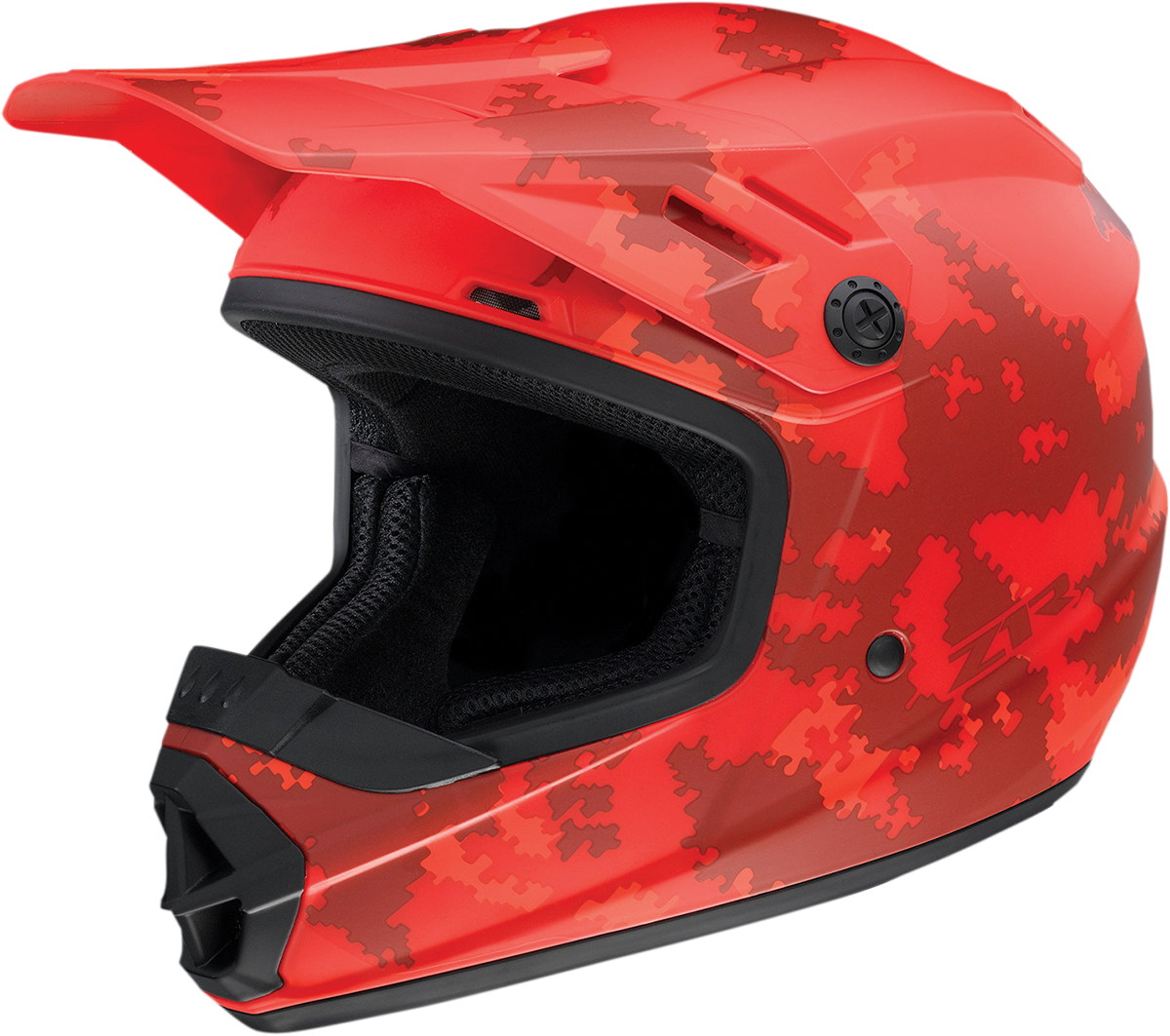 Z1R Youth Rise Helmet - Digi Camo - Red - Medium 0111-1461