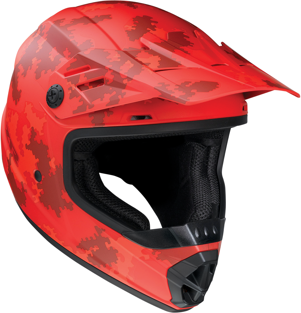 Z1R Youth Rise Helmet - Digi Camo - Red - Large 0111-1462