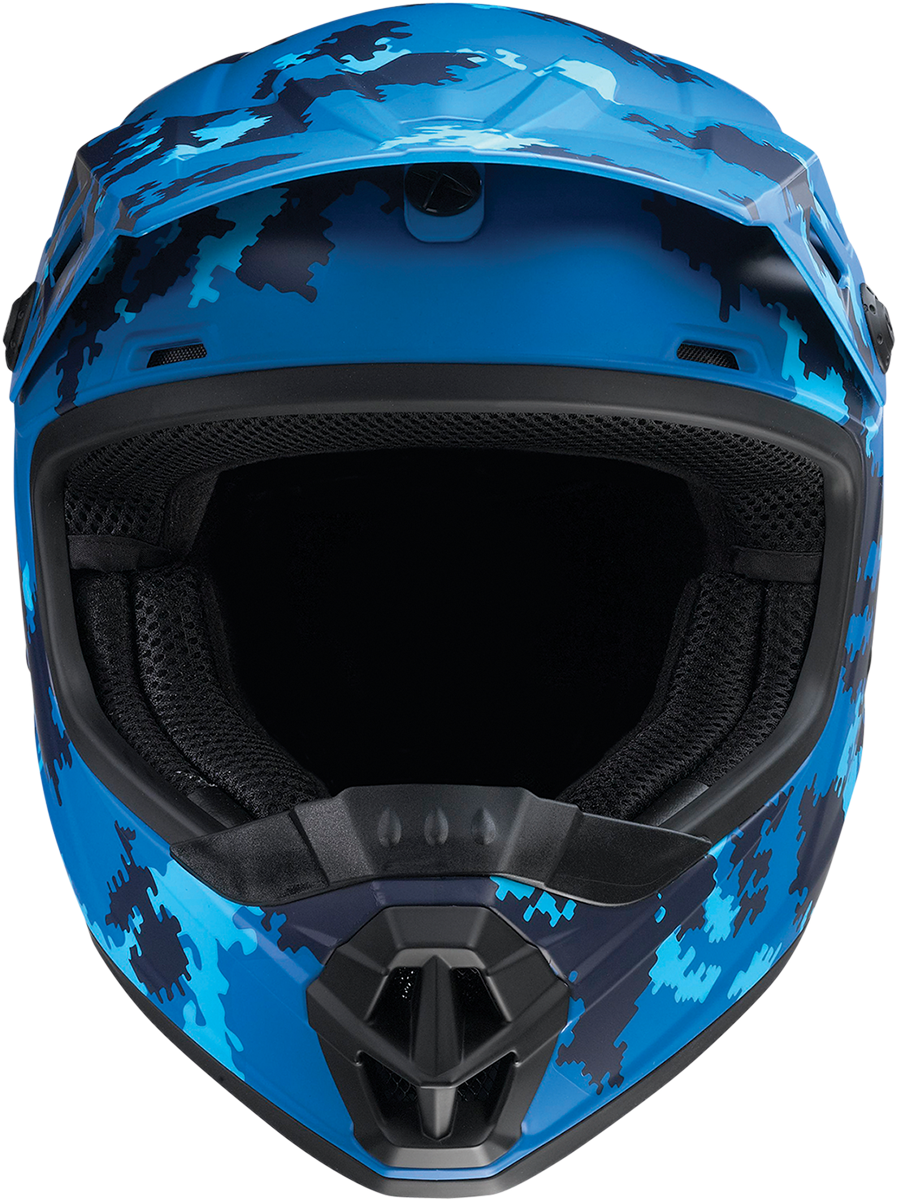 Z1R Youth Rise Helmet - Digi Camo - Blue - Large 0111-1465