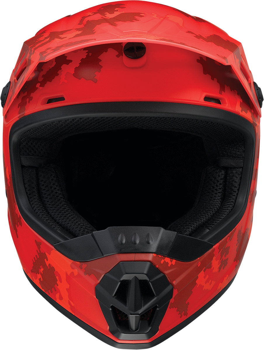 Z1R Youth Rise Helmet - Digi Camo - Red - Medium 0111-1461