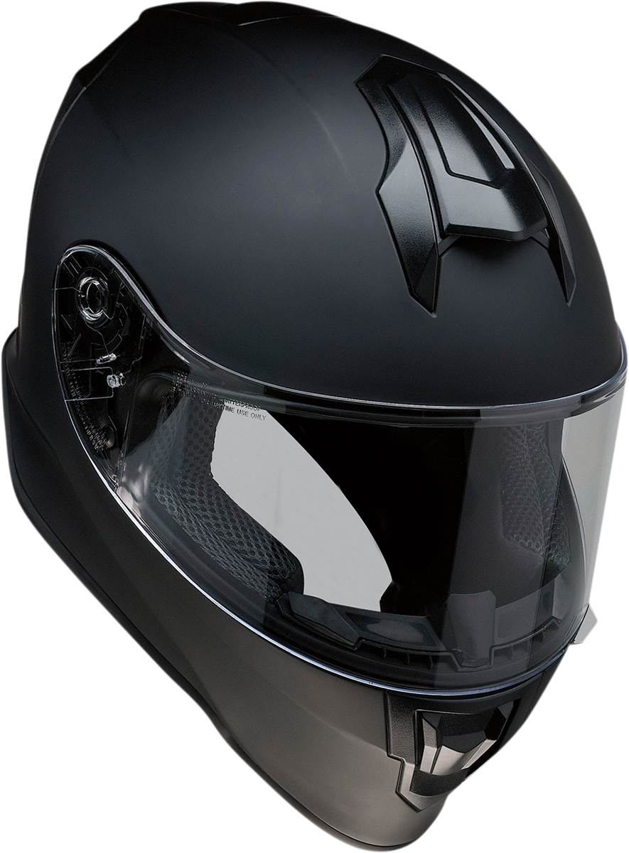 Z1R Youth Warrant Helmet - Flat Black - Medium 0102-0240