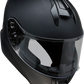 Z1R Youth Warrant Helmet - Flat Black - Large 0102-0241