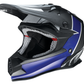 Z1R Youth F.I. Helmet - Fractal - MIPS? - Matte Black/Blue - Medium 0111-1512