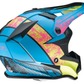 Z1R Youth F.I. Helmet - Fractal - MIPS? - Matte Blue/Hi-Viz - Small 0111-1514