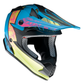 Z1R Youth F.I. Helmet - Fractal - MIPS? - Matte Blue/Hi-Viz - Small 0111-1514