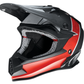 Z1R Youth F.I. Helmet - Fractal - MIPS? - Matte Black/Red - Small 0111-1517