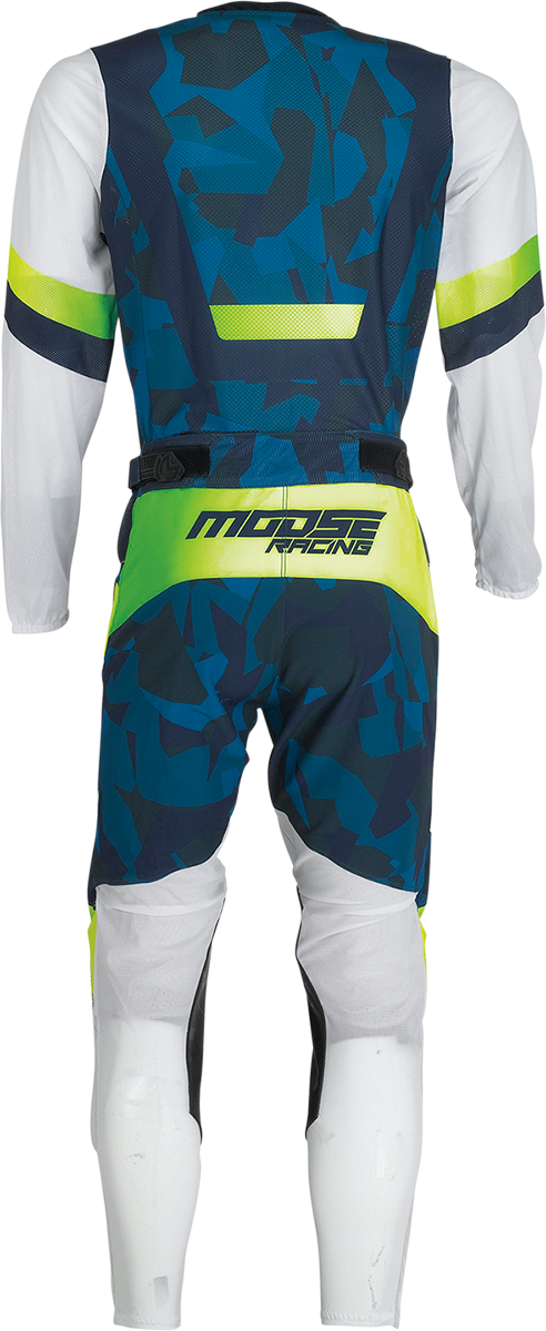 MOOSE RACING Sahara Pants - Blue/White/Black - 28 2901-10394