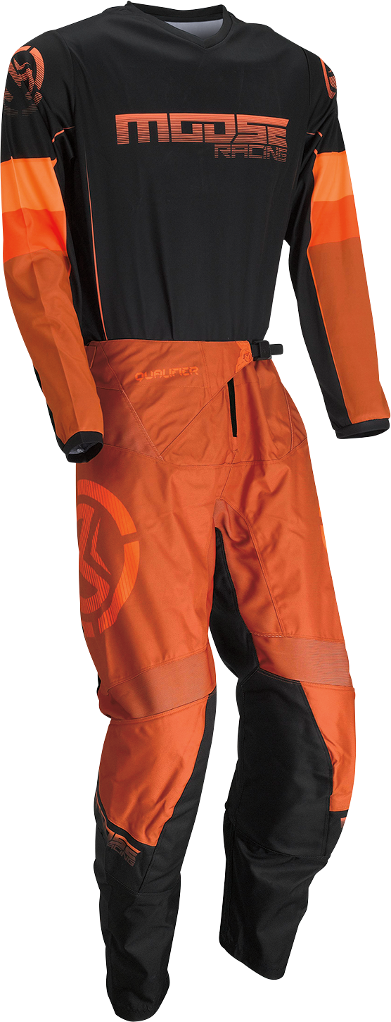 MOOSE RACING Qualifier? Pants - Orange/Gray - 36 2901-10368