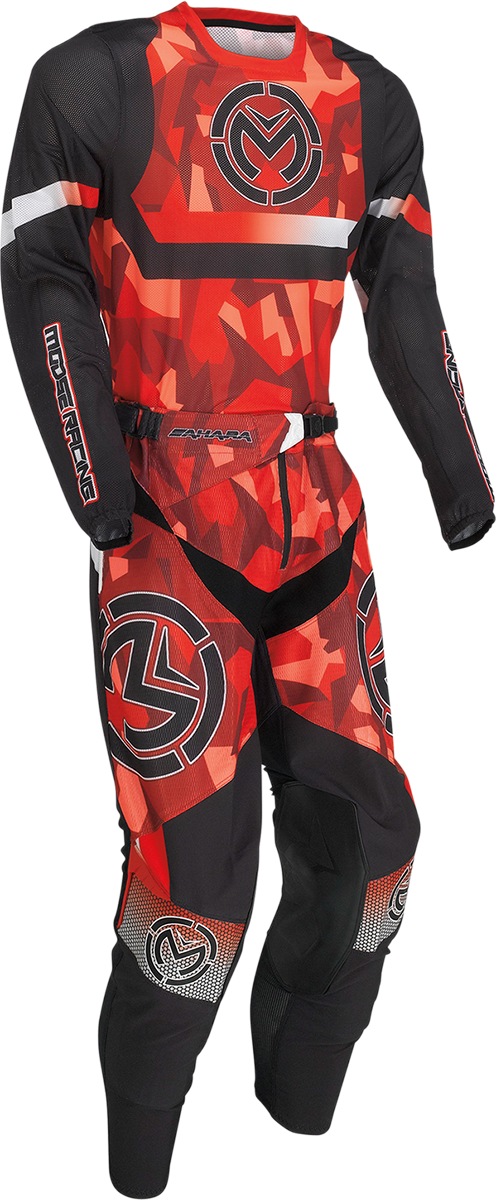 MOOSE RACING Sahara Pants - Red/Black - 36 2901-10382