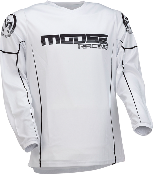 MOOSE RACING Qualifier? Jersey - Black/White - Medium 2910-7189