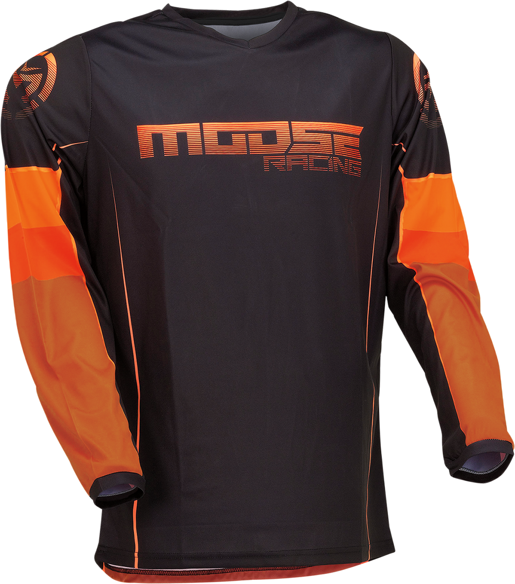 MOOSE RACING Qualifier? Jersey - Orange/Gray - Small 2910-7196