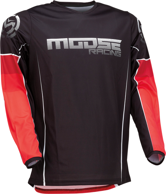 MOOSE RACING Qualifier? Jersey - Red/Black - Large 2910-7182