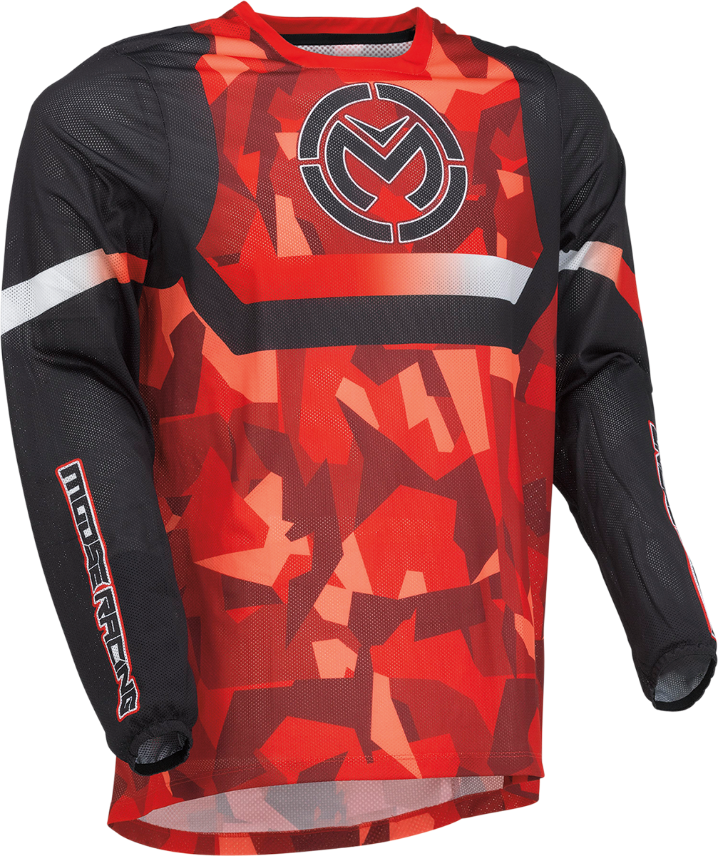 MOOSE RACING Sahara* Jersey - Red/Black - Large 2910-7206