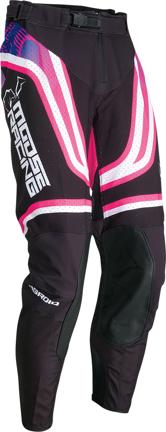 MOOSE RACING Agroid Pants - Pink/Purple/Black - 28 2901-10675