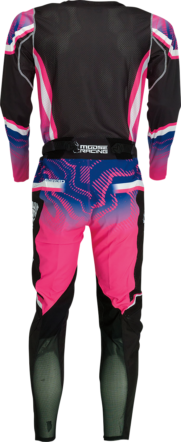 MOOSE RACING Agroid Pants - Pink/Purple/Black - 28 2901-10675