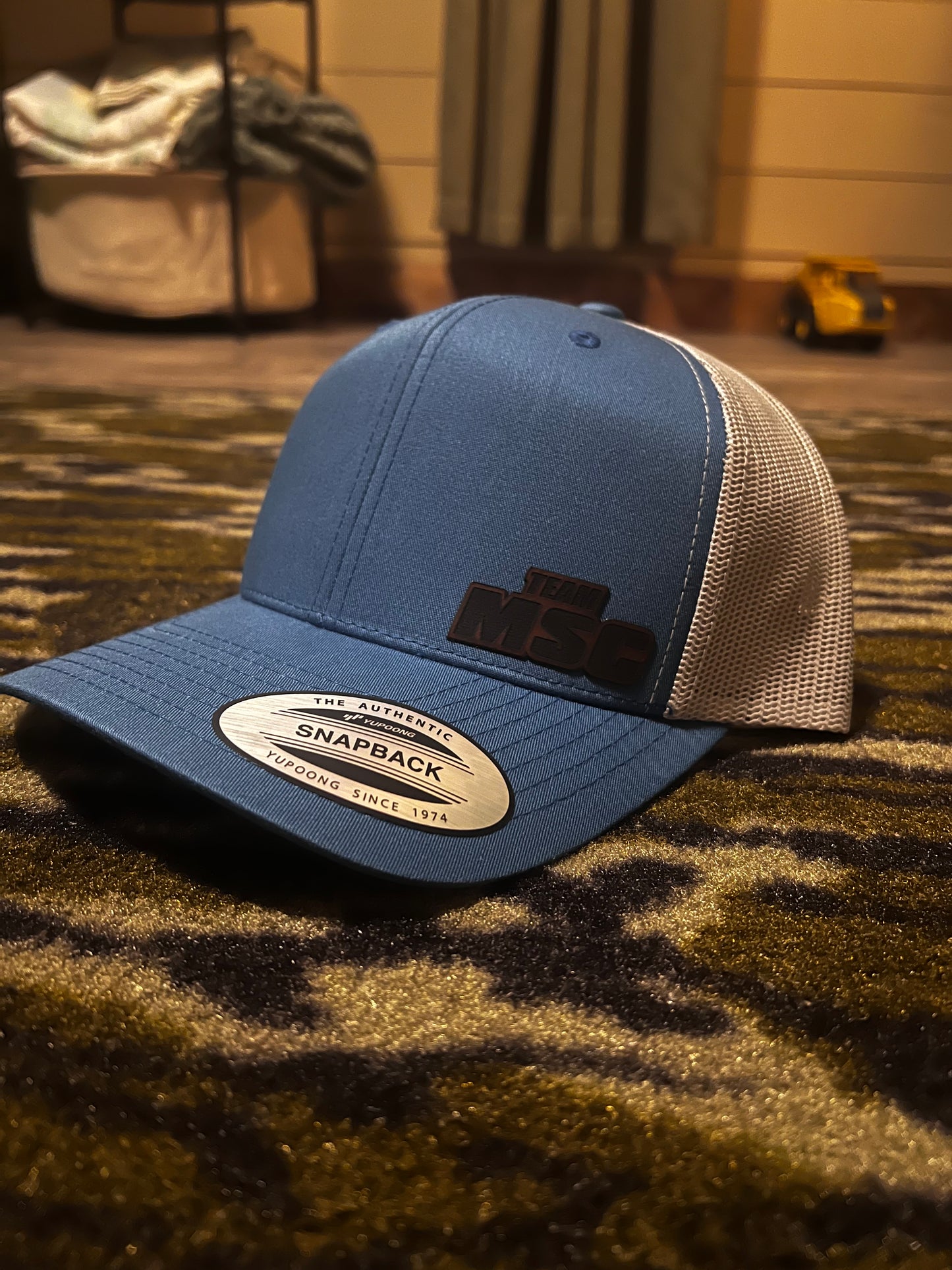 TEAM MSC LEATHER PATCH HAT