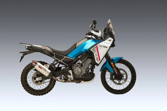 Yoshimura - IBEX / MT 450 2025 RS-12 ADV Stainless Slip-On Exhaust w/ Stainless Muffler