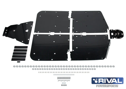Rival - Polaris Ranger 1000 Crew Plastic Central Skid Plate
