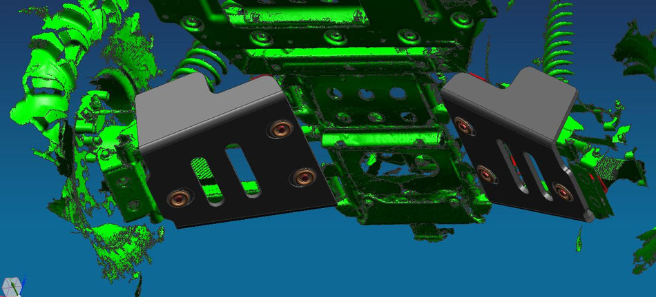 Rival - CF Moto Z Force 800 EX / 1000 Plastic Rear A Arm Guards