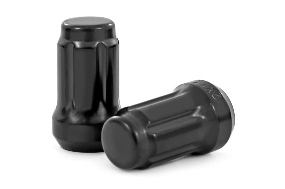 Rough Country - Lug Nut Set M12x1.5 | 16 Qty | Splined | Black