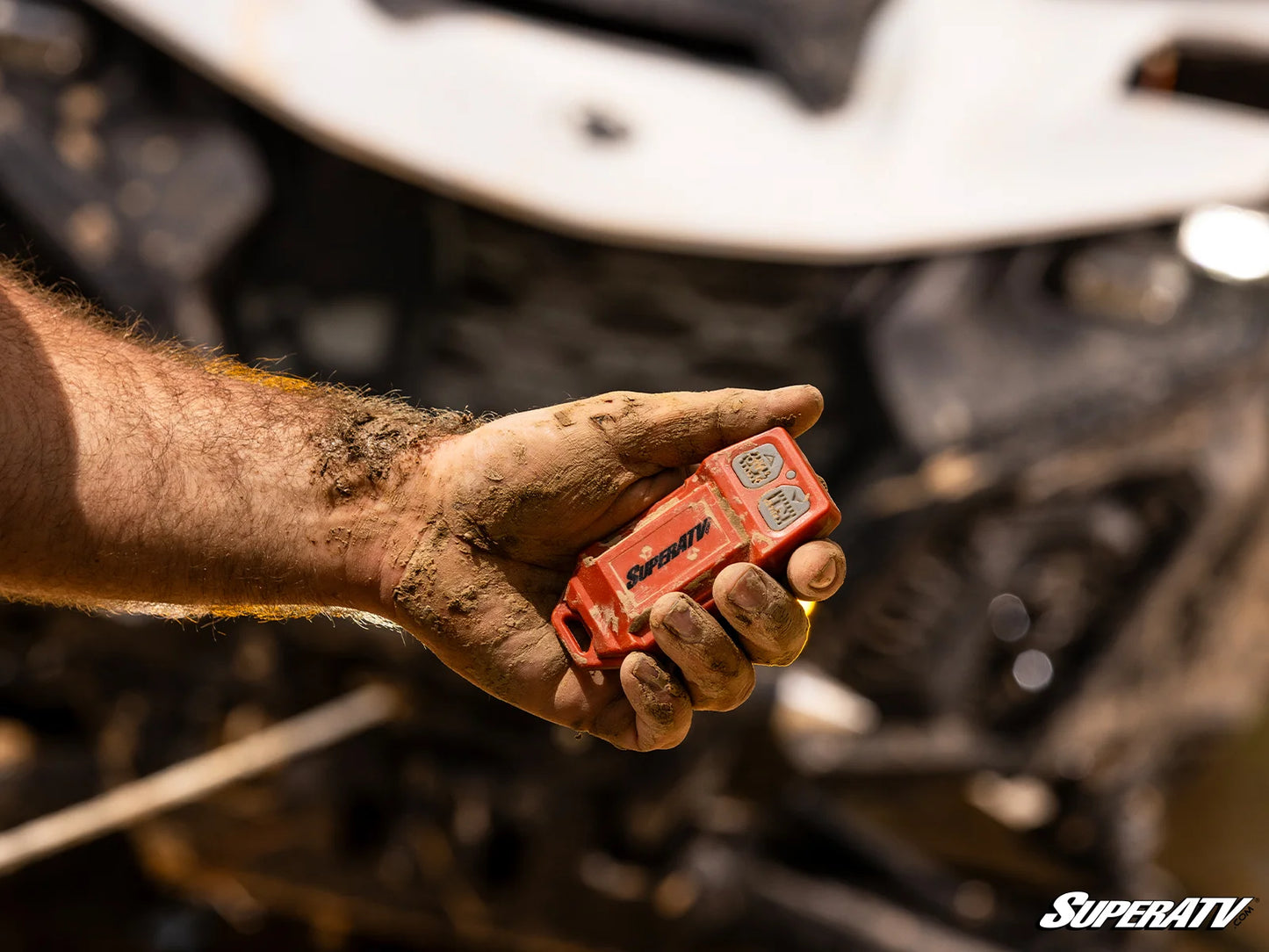 SuperATV - Honda Pioneer 700 Winch Mounting Plate