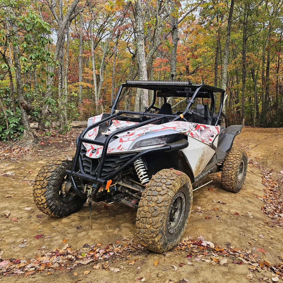 TEAM MSC | ZFORCE 950 ROLL CAGE - CAB + BUMPERS - RAW METAL