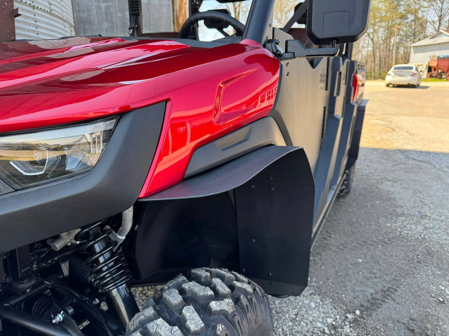 PRE-ORDER - TEAM MSC - CFMOTO U10 PRO -  Mud Flap Fender Extensions