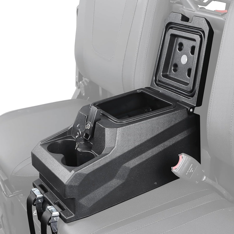 KEMIMOTO - UTV Bench Seat Center Console Box for CFMOTO UFORCE 1000/1000XL 2019-2025