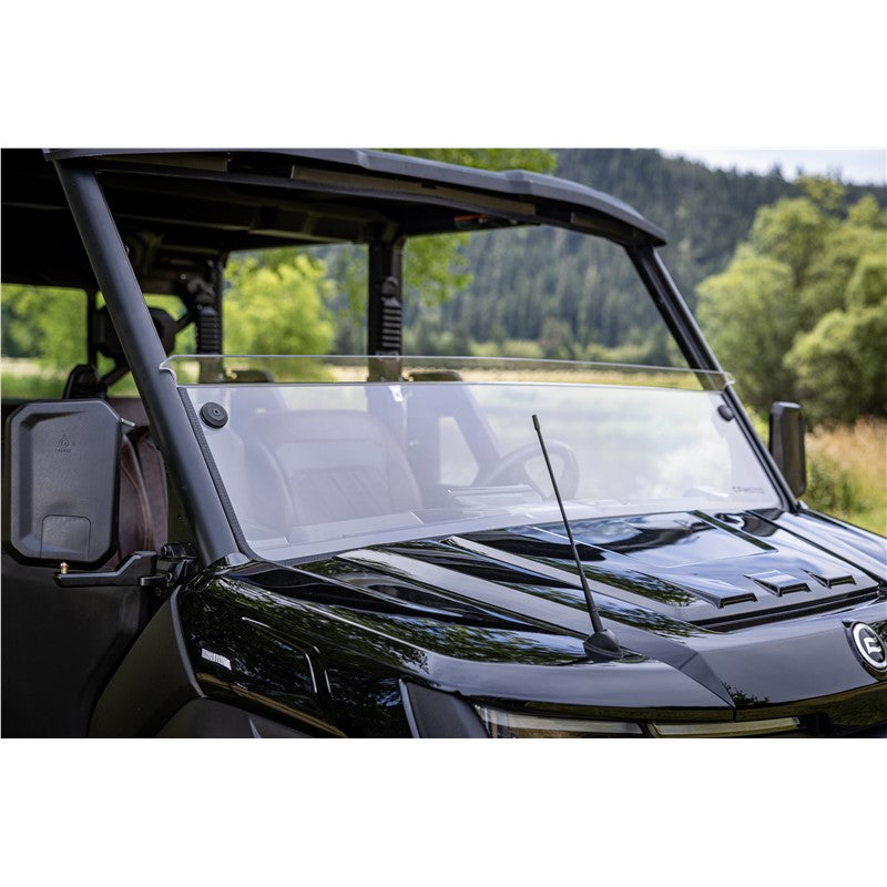 CFMOTO U10 PRO - HALF, FRONT POLY WINDSHIELD