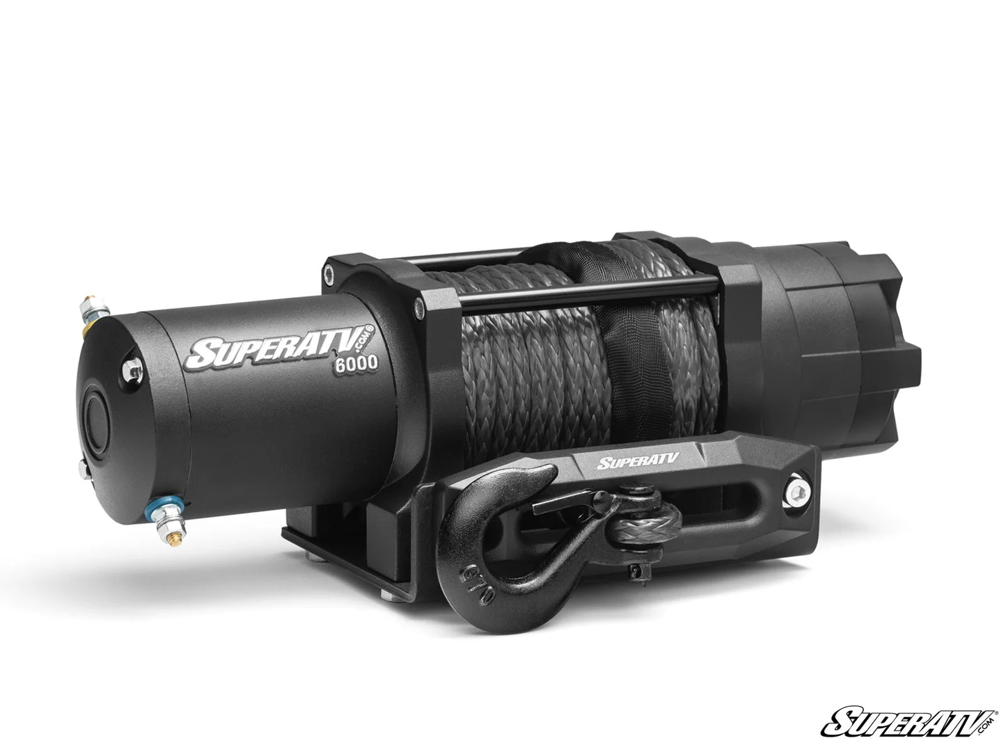 SuperATV - 6000 Lb. UTV/ATV Winch (With Wireless Remote & Synthetic Rope)