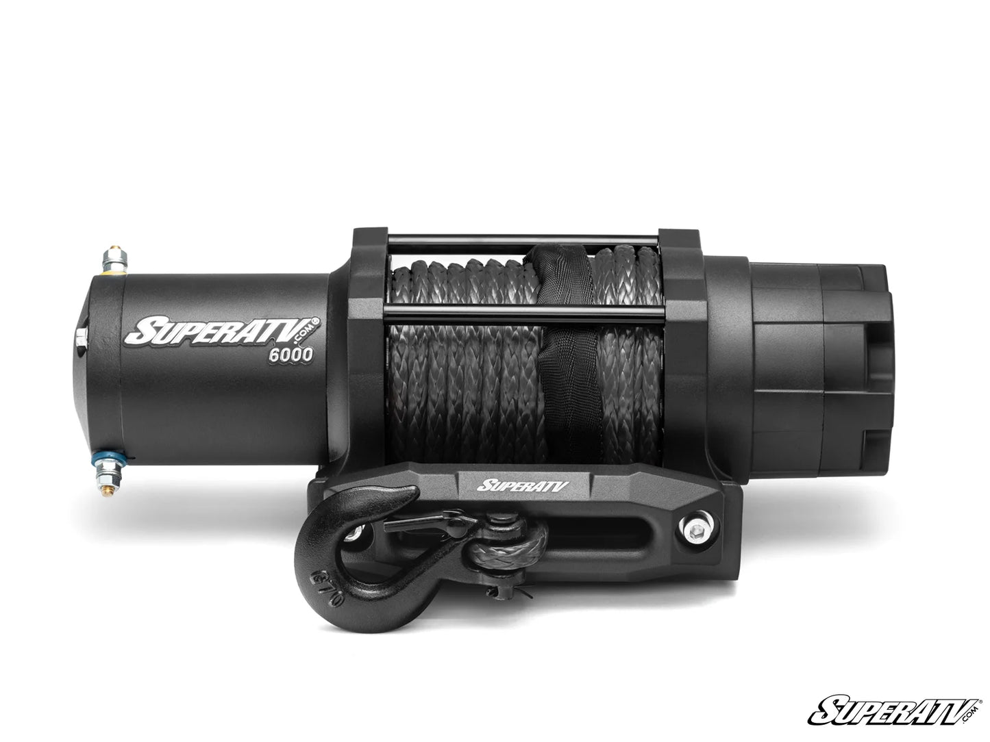 SuperATV - 6000 Lb. UTV/ATV Winch (With Wireless Remote & Synthetic Rope)