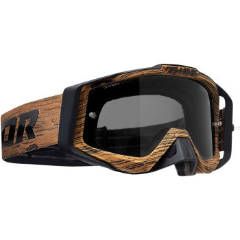Sniper Pro Goggle - Woody - Brown - Smoke Lens