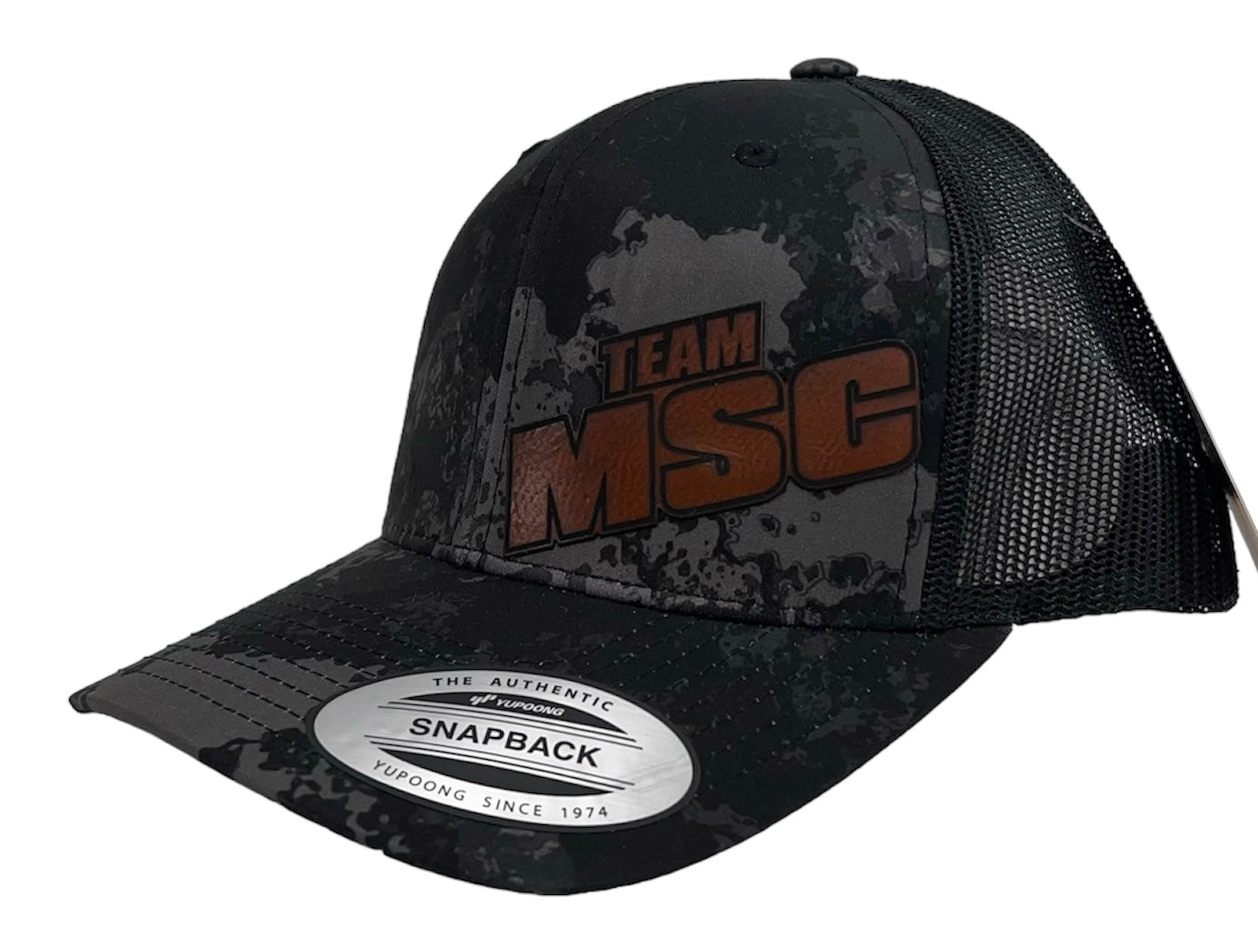 TEAM MSC LEATHER PATCH HAT