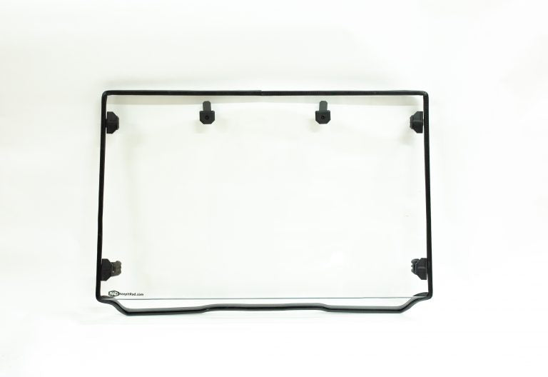 Team MSC - Polaris RZR XP Pro Windshield ( with factory Polaris metal roof)