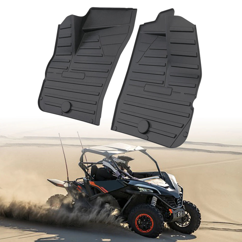 KEMIMOTO - TPE Front Floor Mats for CFMOTO ZFORCE 950 HO EX | HO Sport