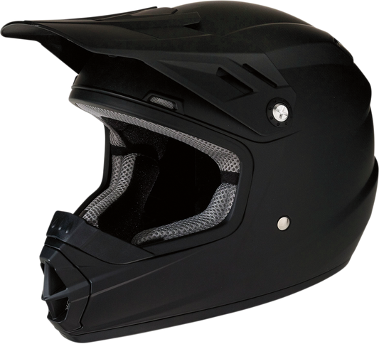 Z1R Youth Rise Helmet - Flat Black - Small 0111-1156