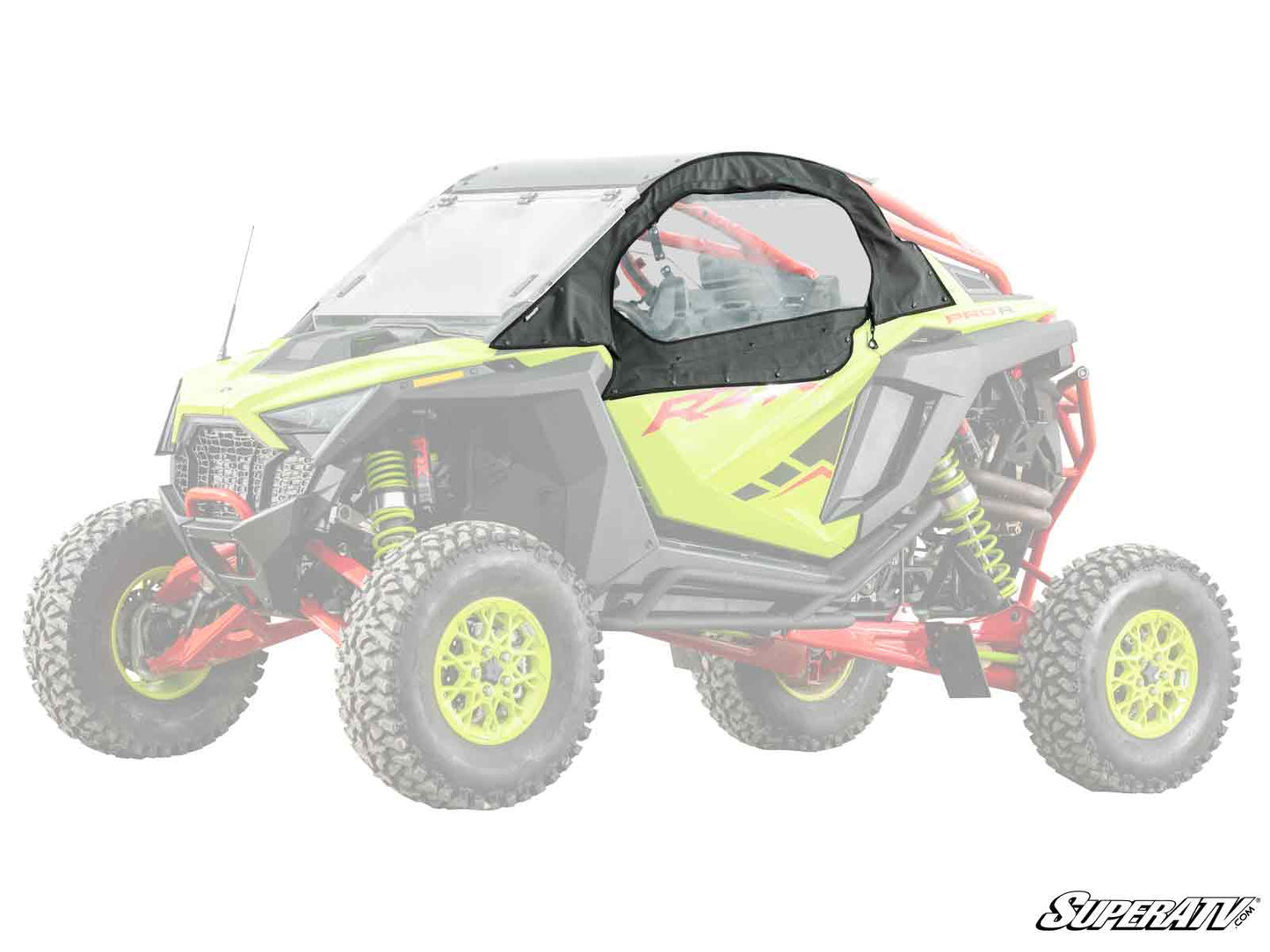SuperATV - Polaris RZR Pro R Primal Soft Cab Enclosure Upper Doors