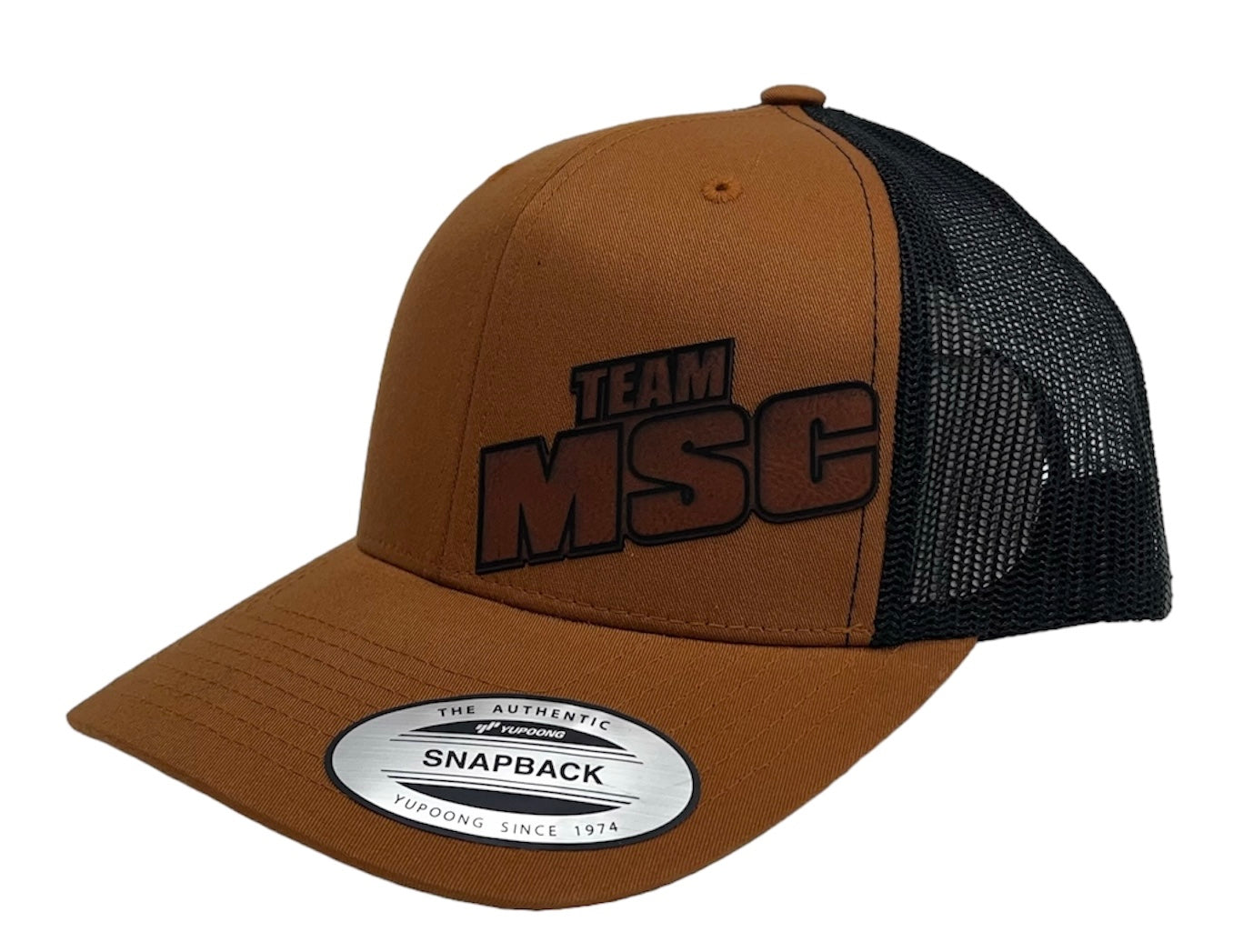 TEAM MSC LEATHER PATCH HAT